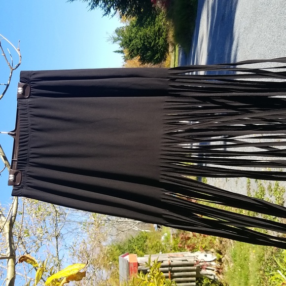 Long Fringed Skirt - Picture 11 of 16